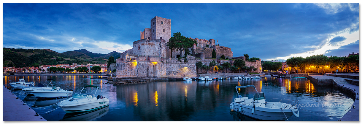 Le port de Collioure (Pyrénées-Orientales, Occitanie)